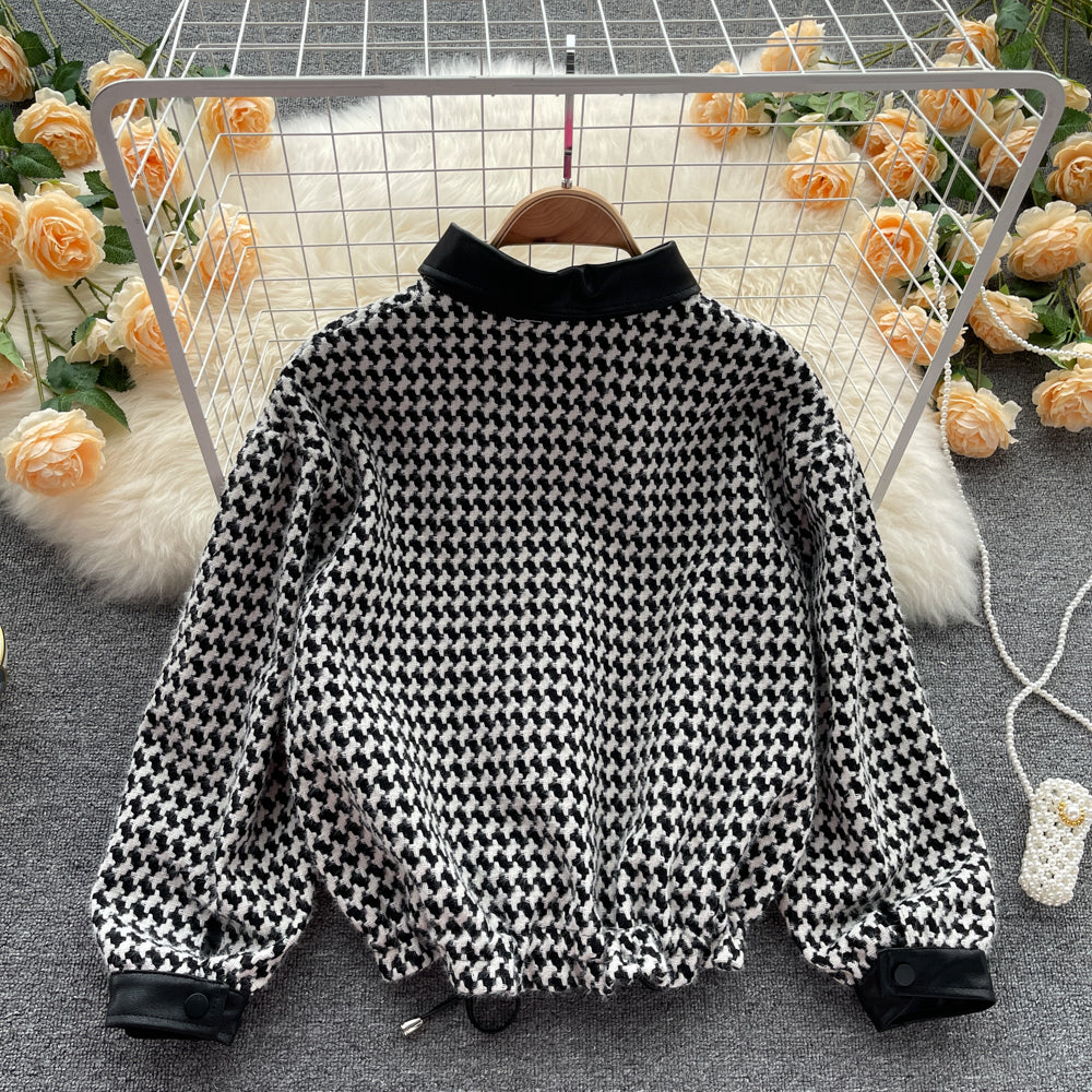 Top feminine short casual jacket  1518