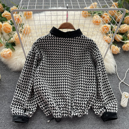 Top feminine short casual jacket  1518