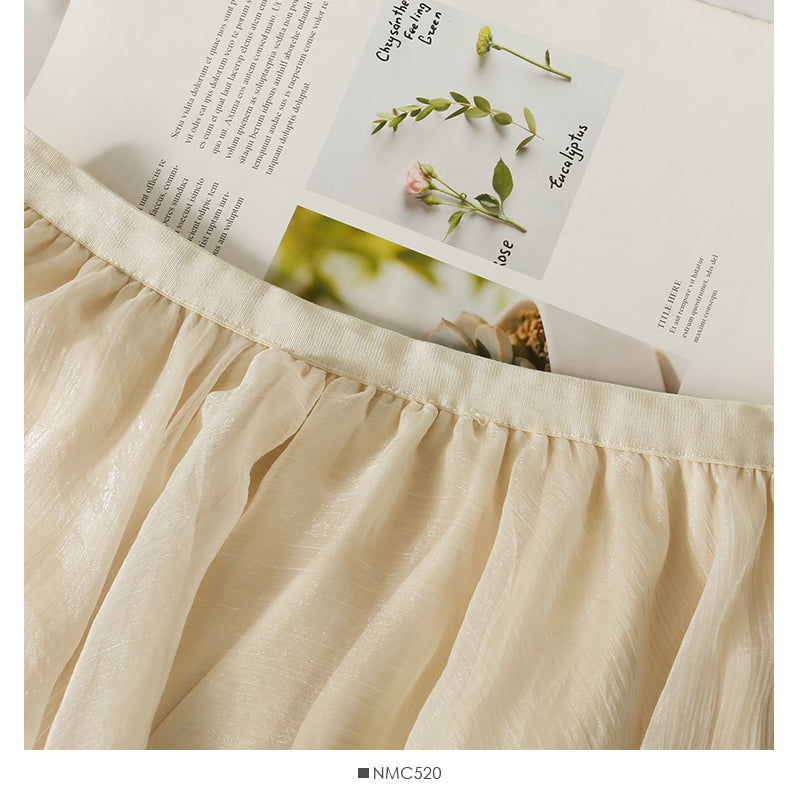 Medium length high waist slim skirt for women  2487