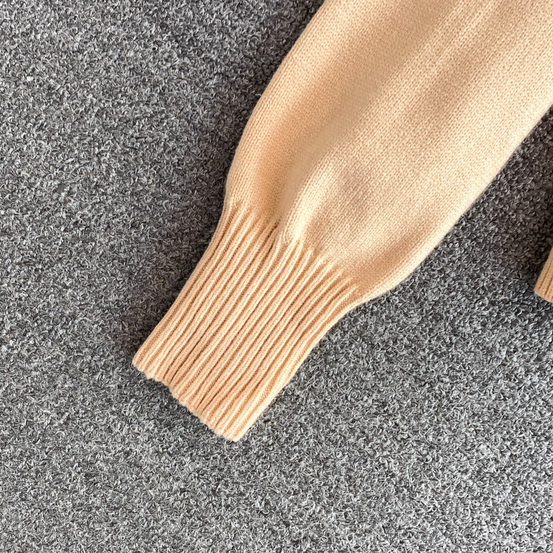 Lovely heart cardigan long sleeve sweater  1485