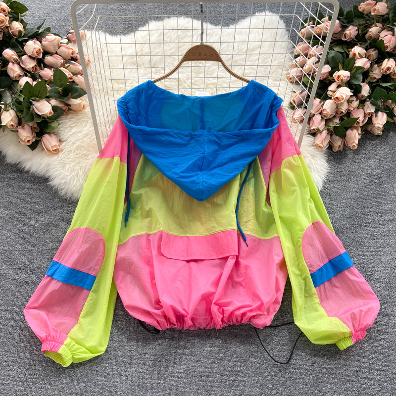 Women's coat autumn women's thin sunscreen long sleeve  1538