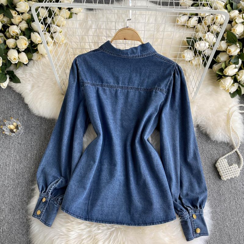 Denim Jacket Women's Vintage Port style  1504