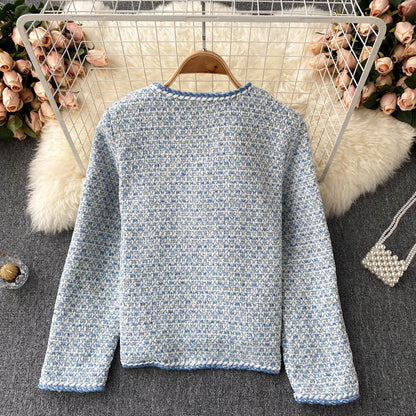 Retro little fragrance lady style coat  1517