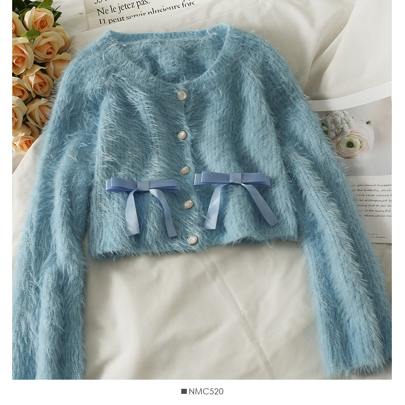 Women's autumn decoration, slim body, short long sleeved sweater  1891