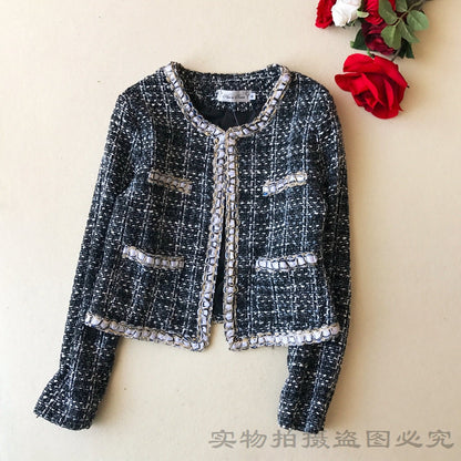 Small fragrant clothes classic short coat women's wear  1679