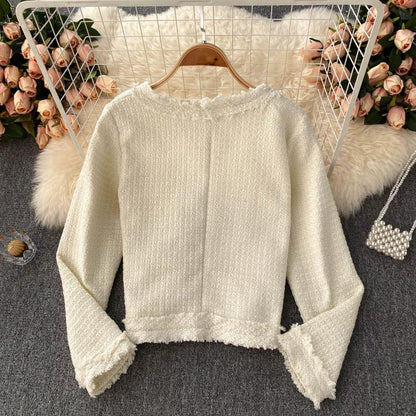 Plaid women's new autumn foreign style coat  1498