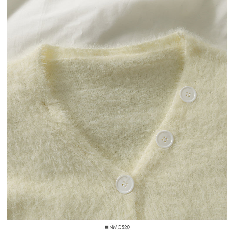 Sweater women's solid color versatile Plush low neck  1803