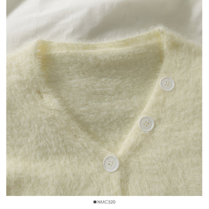 Sweater women's solid color versatile Plush low neck  1803