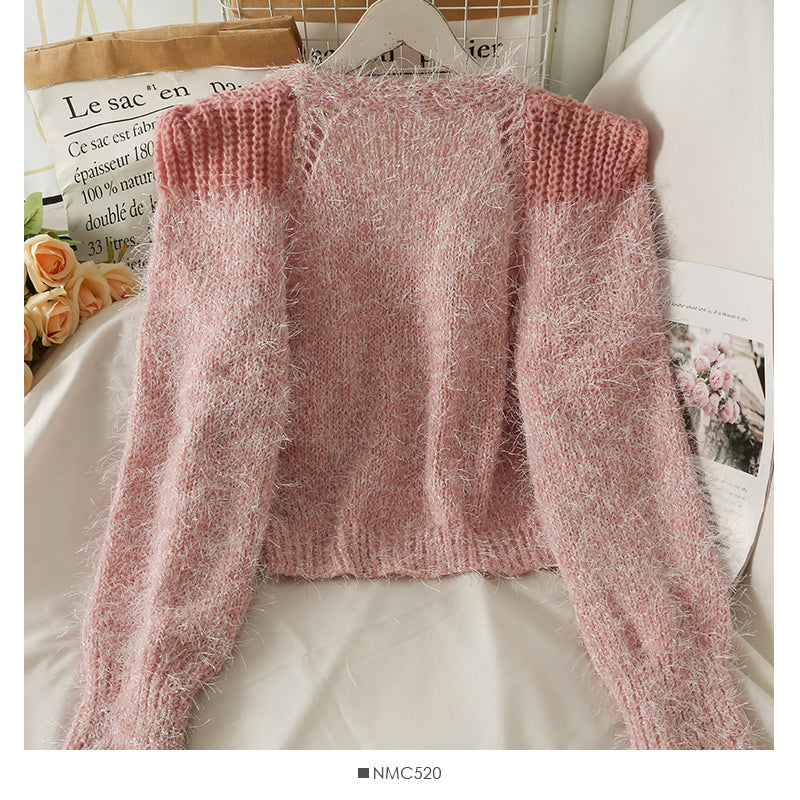 Slim and slim Plush sweater for women  1903