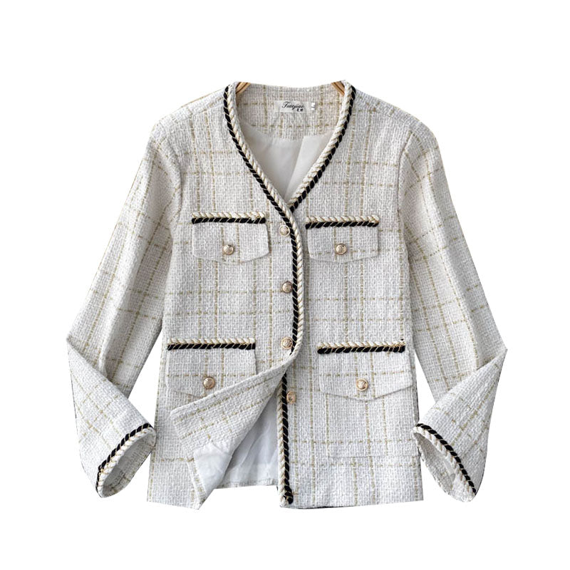 Small fragrance short coat female  1509