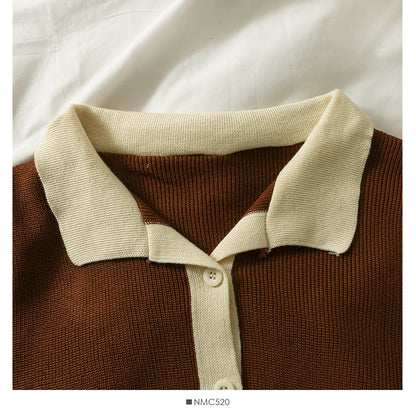 Retro contrast panels slim fit single breasted lapelRetro contrast panels slim fit single breasted lapel  1812