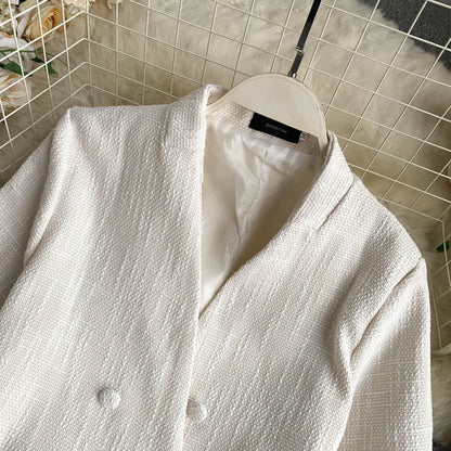 Women's Retro slim fit and versatile long sleeved jacket  1492