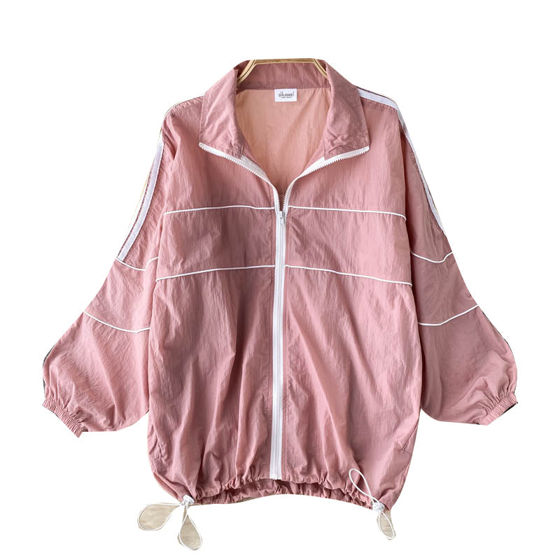 Korean women's loose sunscreen jacket  1539