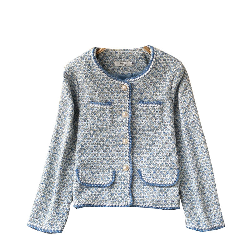 Retro little fragrance lady style coat  1517