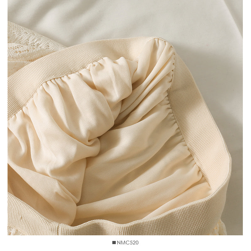 Hollow out hook flower medium length skirt  2579