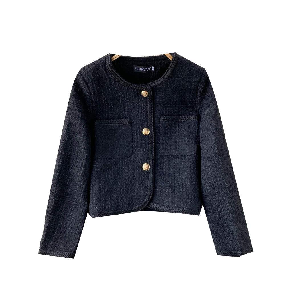 French elegant small fragrance slim jacket  1565