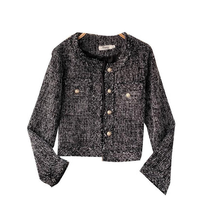 Plaid women's new autumn foreign style coat  1498