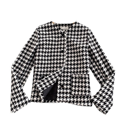 Hong Kong Style foreign style French style small fragrant thousand bird lattice  1519