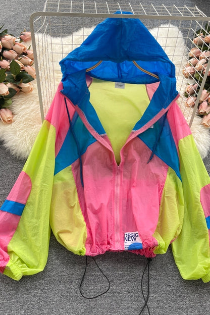 Women's coat autumn women's thin sunscreen long sleeve  1538