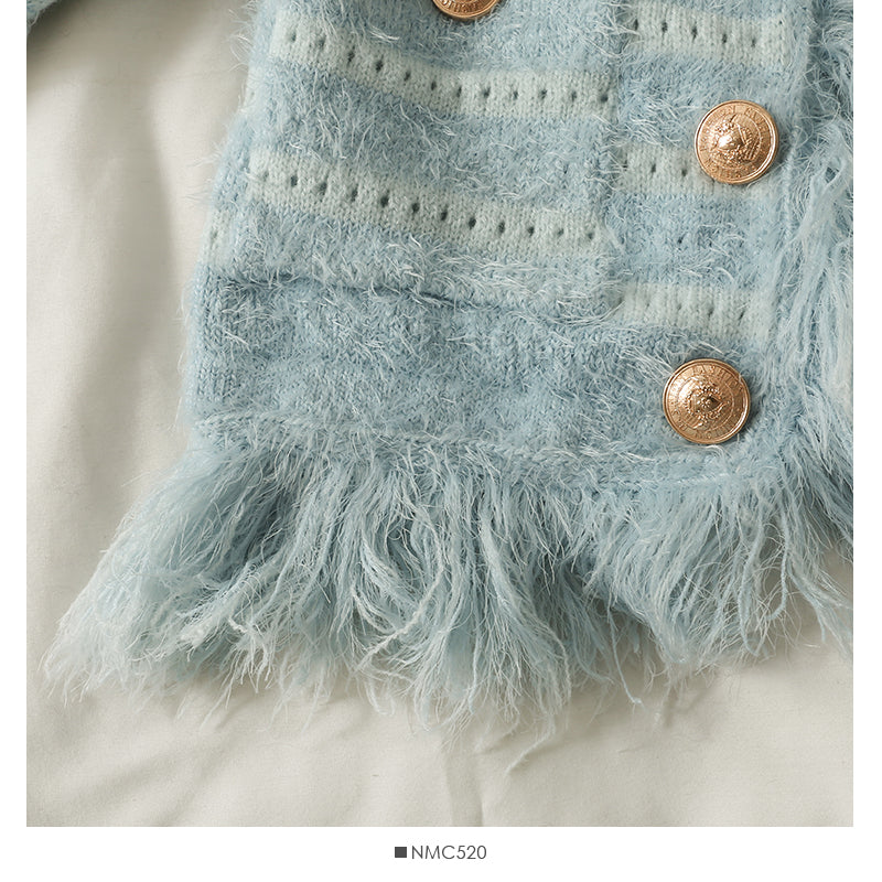 Knitwear women's autumn short versatile tassel sweater fashion  1966