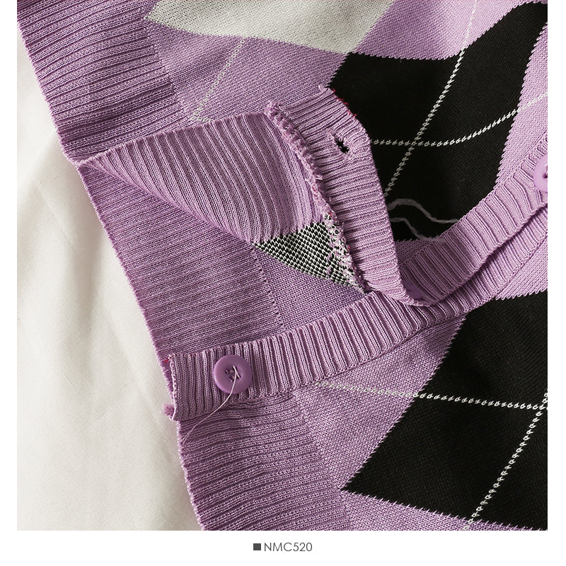 Knitwear women's autumn short slim top  1832