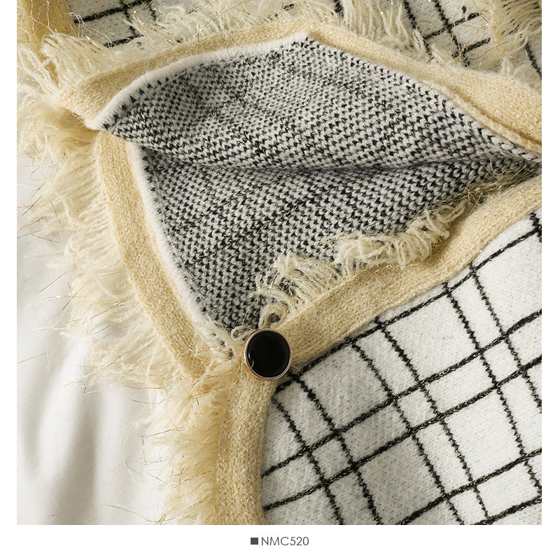 Two button blouse women's autumn long sleeve versatile thin bright silk sweater  1971