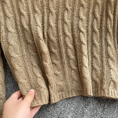 Twist sweater women's Pullover Sweater  1611