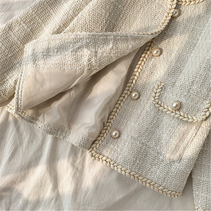 Fashion small fragrant clothes short coat cardigan women  1630