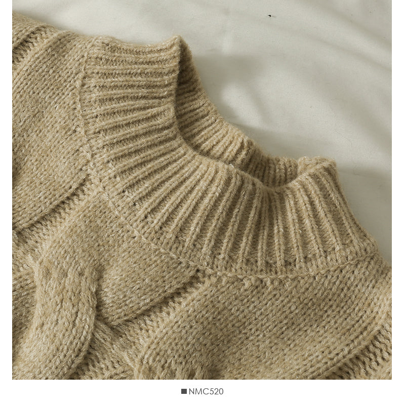 Women's Linen sweater is slim and half tall  1963