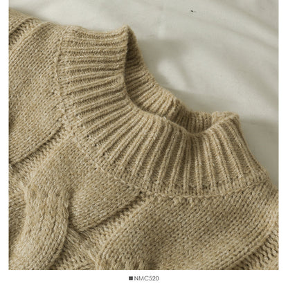 Women's Linen sweater is slim and half tall  1963