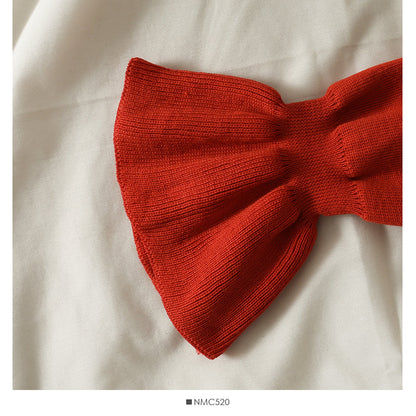 Knitwear women's autumn clothes look thin and versatile trumpet sleeve top  1961