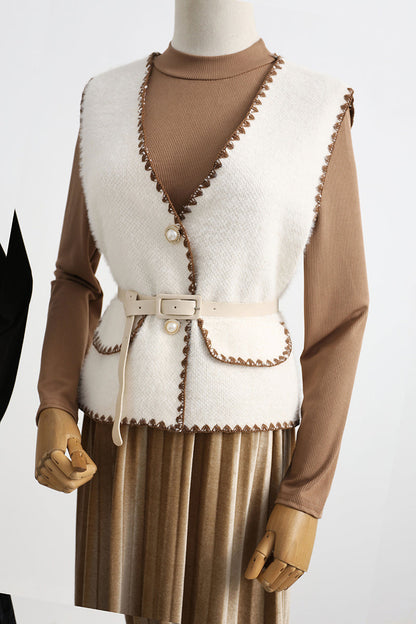 New vest dress two piece suit women  2345