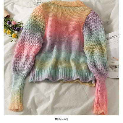 Sweater women's new slim long sleeved sweater  1915