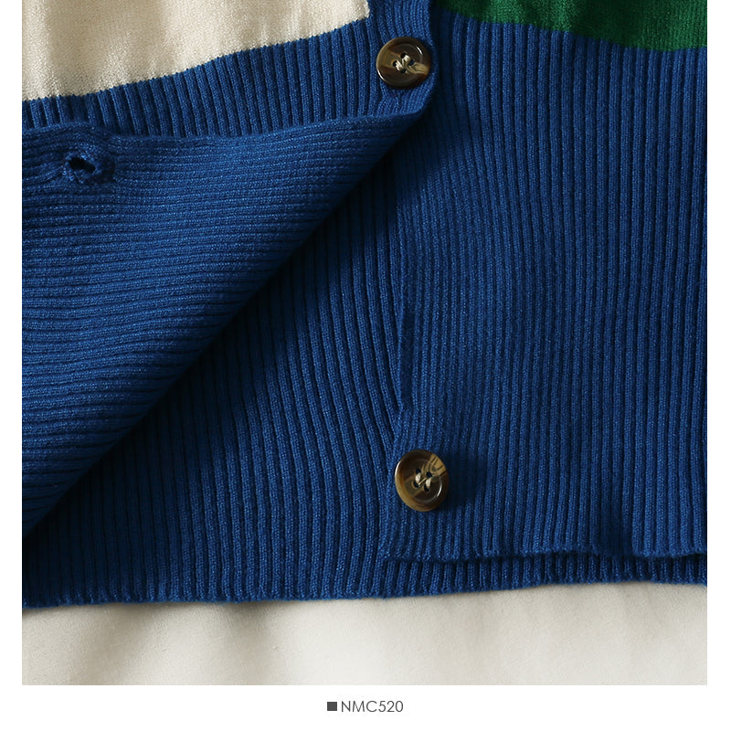 New contrast stitching V-neck single breasted long sleeved women's T-shirt  1890