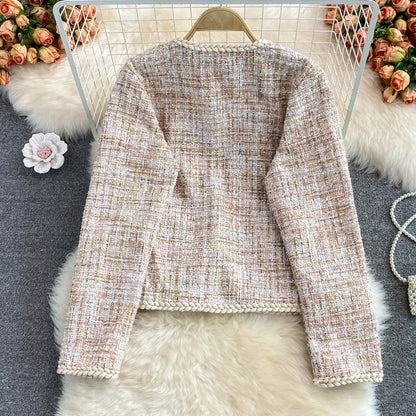 Xiaoxiangfeng celebrity tweed coat autumn and winter  1672