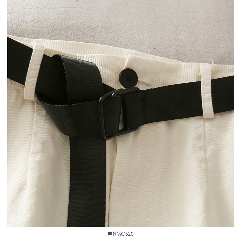 Versatile personalized large pocket skirt with rough edge  2652