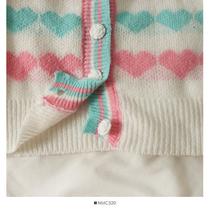 Single breasted sweater women's short slim long sleeved sweater  1774