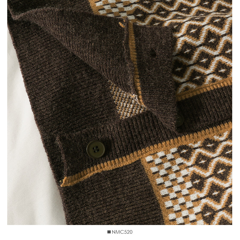 Hong Kong Vintage Plaid single breasted cardigan sweater coat  1926