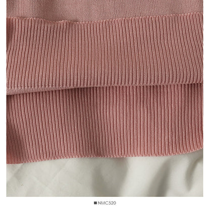 Sweet wind nail bead bow tie high neck Pullover Top  1822