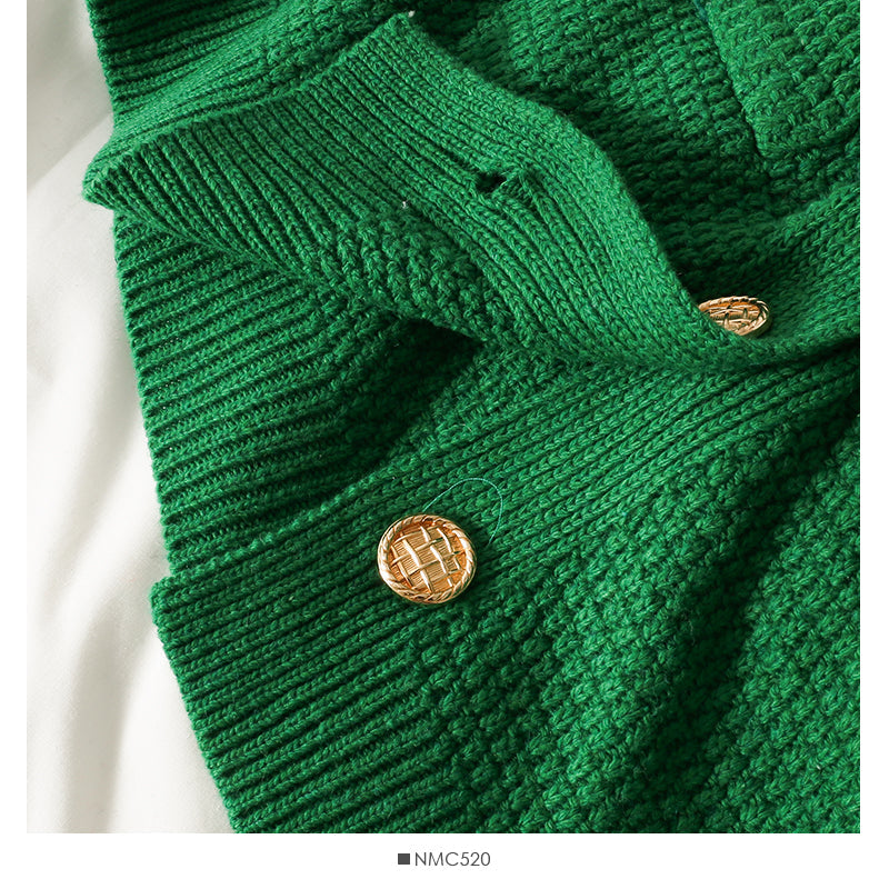 New solid versatile loose knit autumn  1710