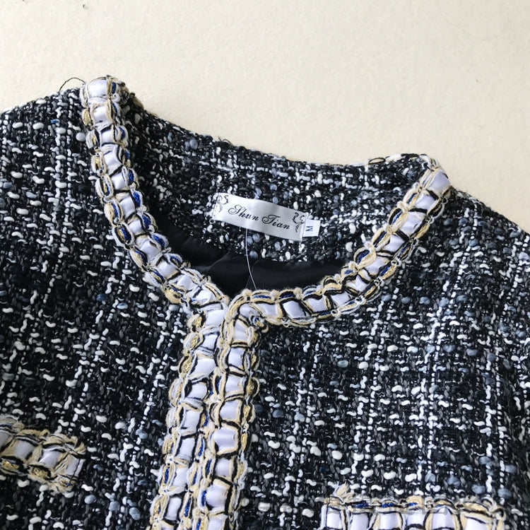 Small fragrant clothes classic short coat women's wear  1679