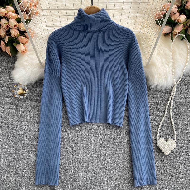 Pullover knit top sweater  1613