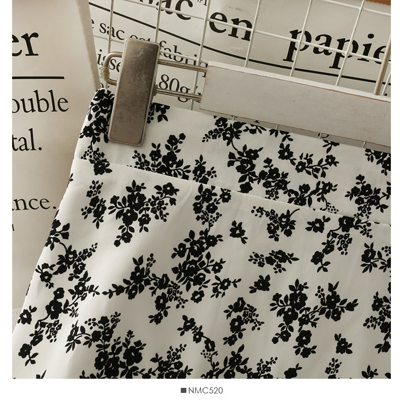 New leopard print foreign style versatile skirt  2515