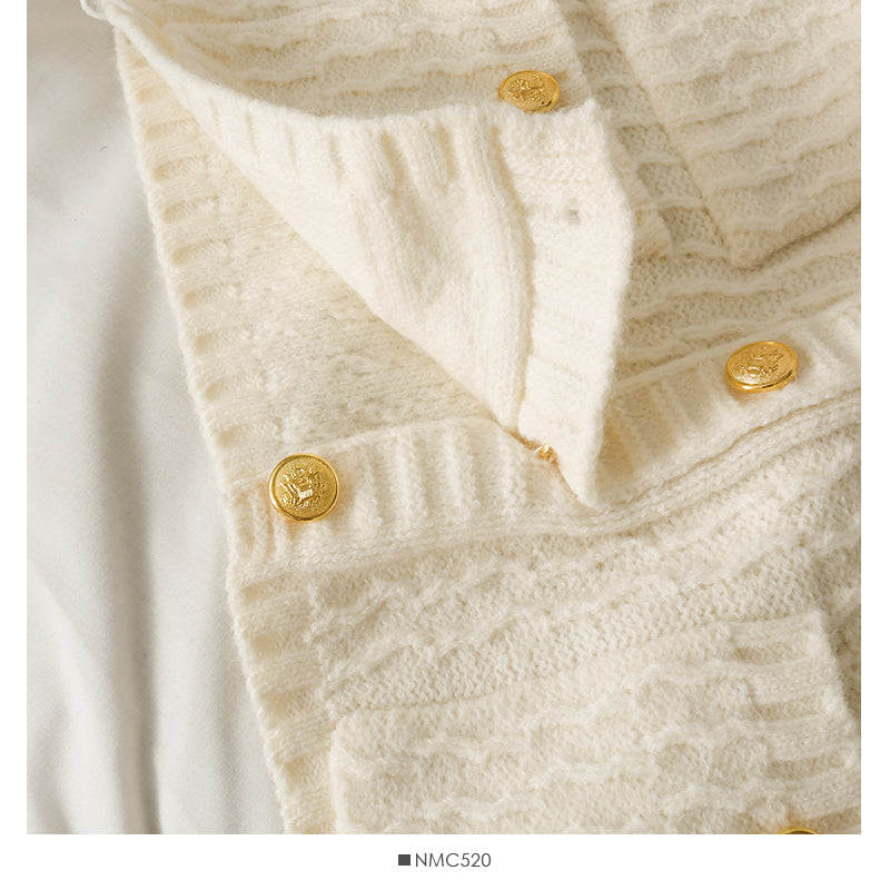 Striped slim cardigan sweater Long Sleeve Sweater Jacket  1758