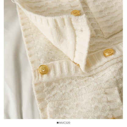 Striped slim cardigan sweater Long Sleeve Sweater Jacket  1758