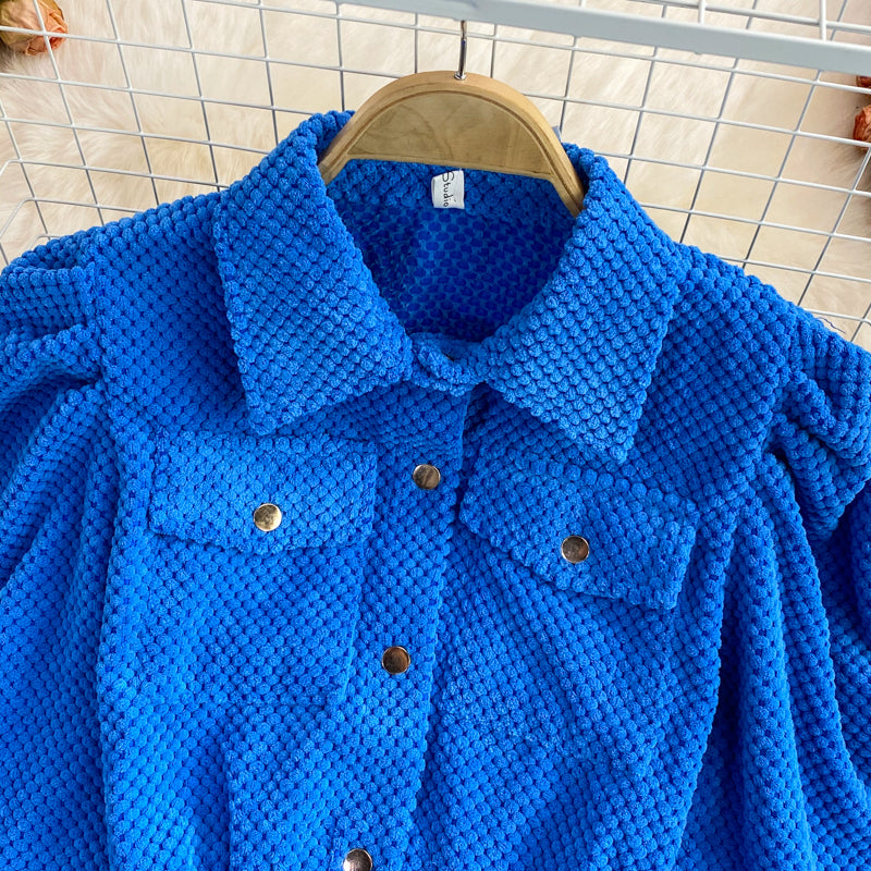 Slim single breasted cardigan coat  1653