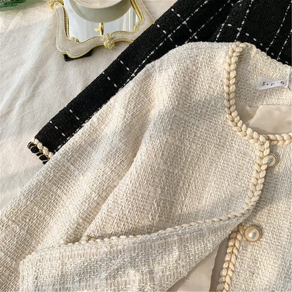 Fashion small fragrant clothes short coat cardigan women  1630