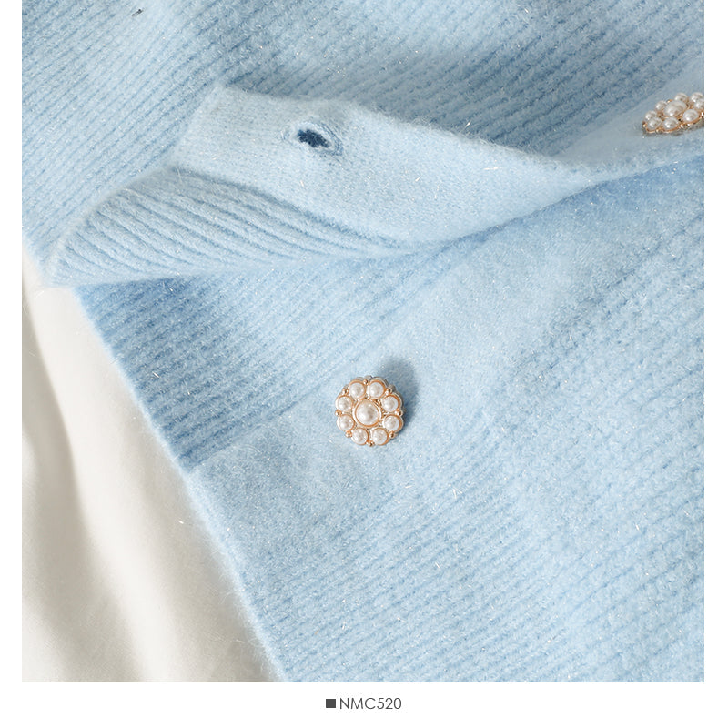 Han Fan loose and thin three button single breasted cardigan sweater  1784