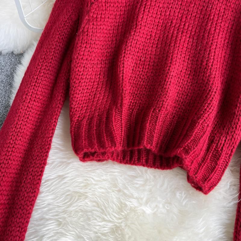 Long sleeved sweater female autumn new hollow out design  1600