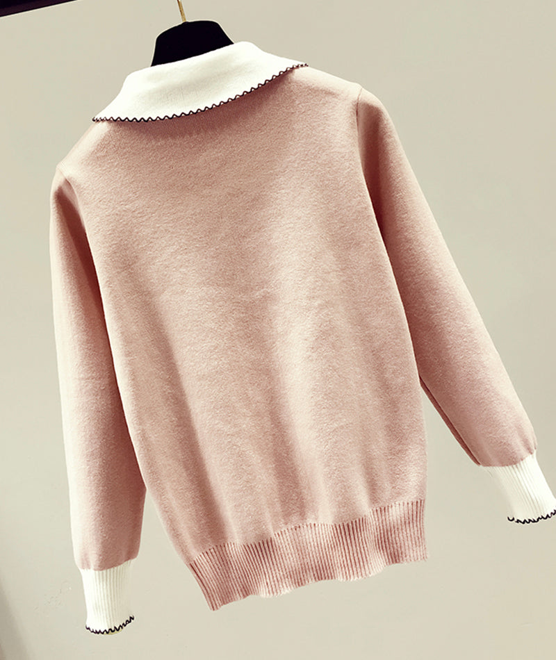 Sweater cute long sleeve sweater  087
